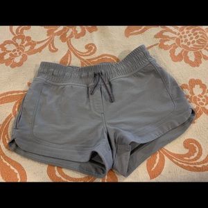 Lululemon Ivivva girls size 12 gray shorts